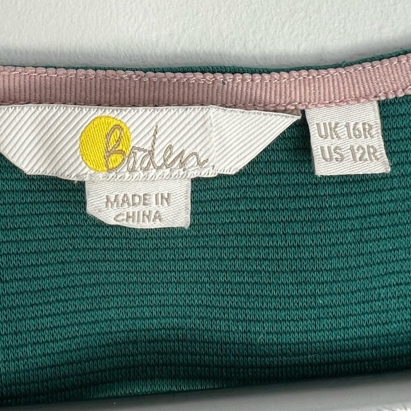 Elegant Green V-Neck Dress - Picture 4 of 4